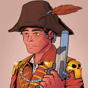 Gunner Black Flag pirate