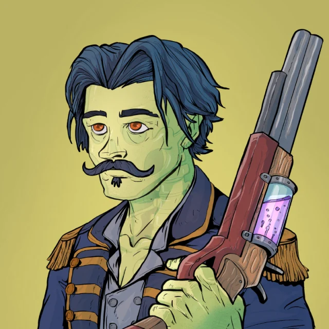 Spanners' pirate portrait